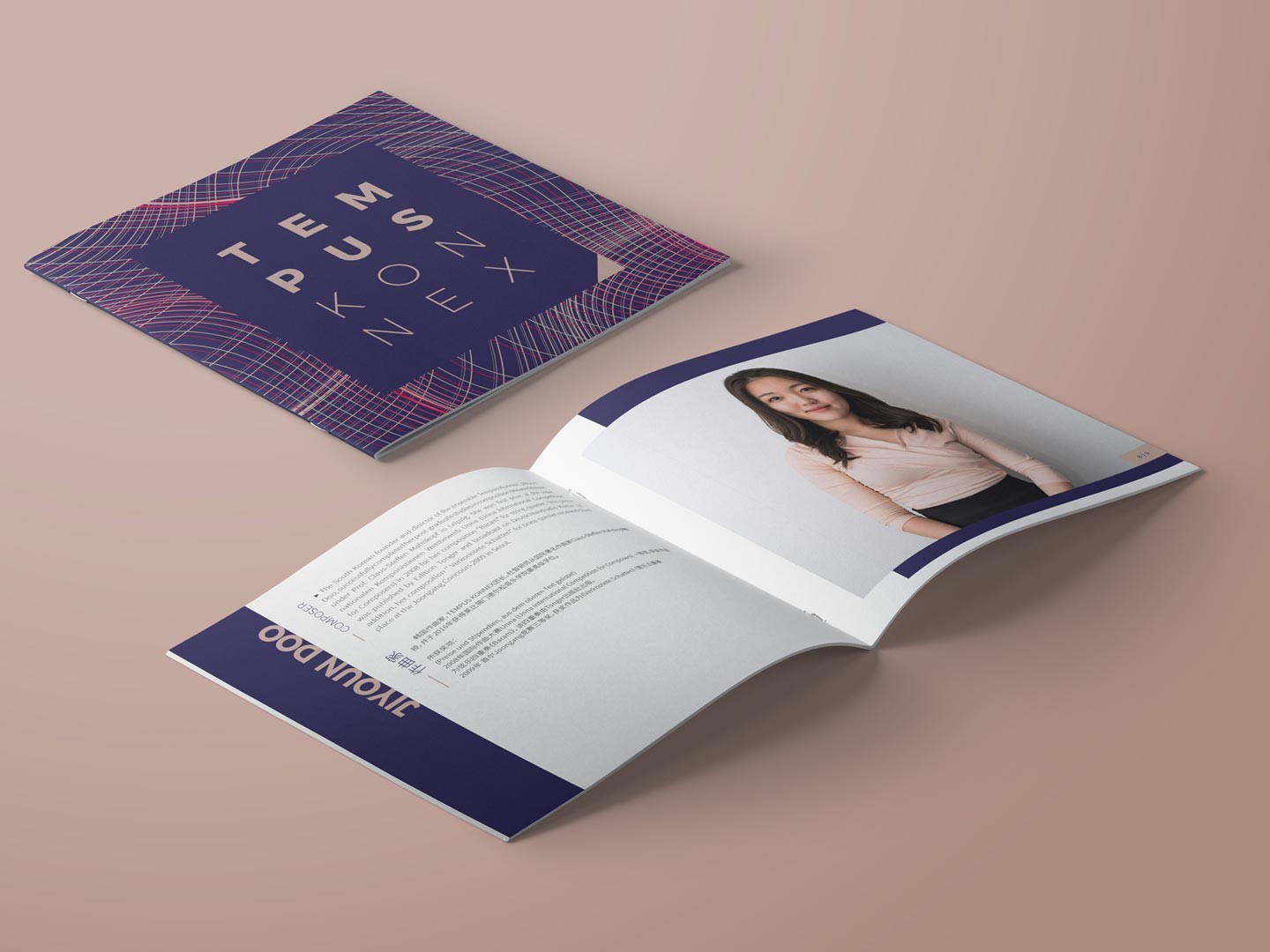 Broschüre; Printdesign für TempusKonnex